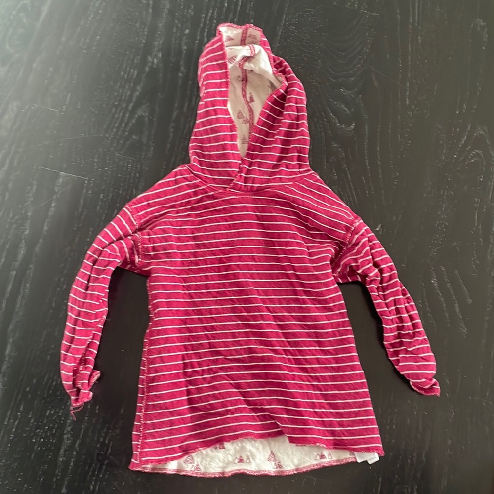 Like New Miles Baby Reversible Thin Hooded Sweatshirt